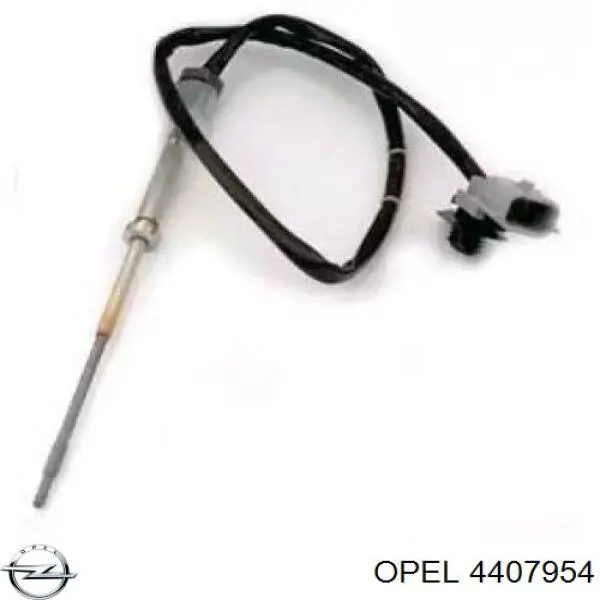 4407954 Opel sensor de temperatura dos gases de escape (ge, antes de filtro de partículas diesel)