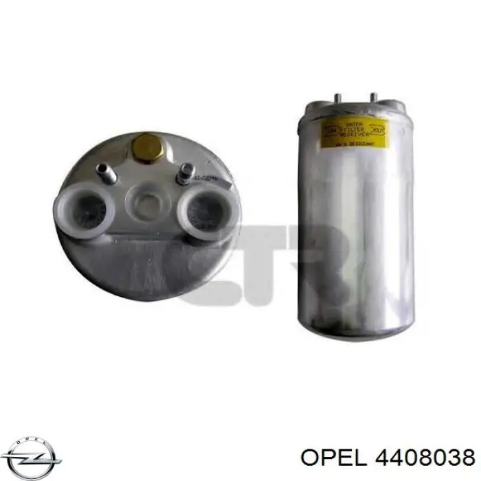 4408038 Opel ресивер-осушитель кондиционера
