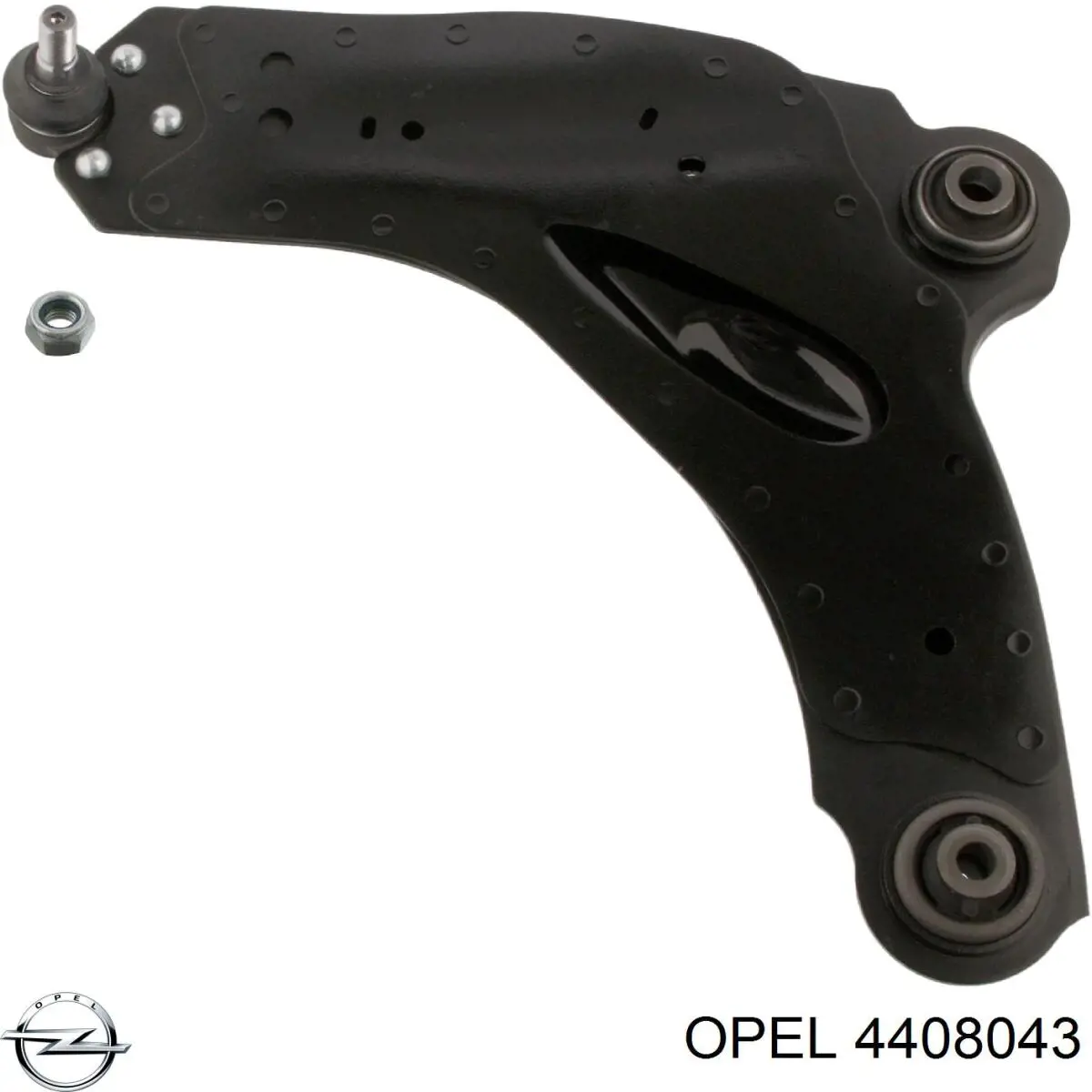 Стекло-форточка двери передней правой 4408043 Opel