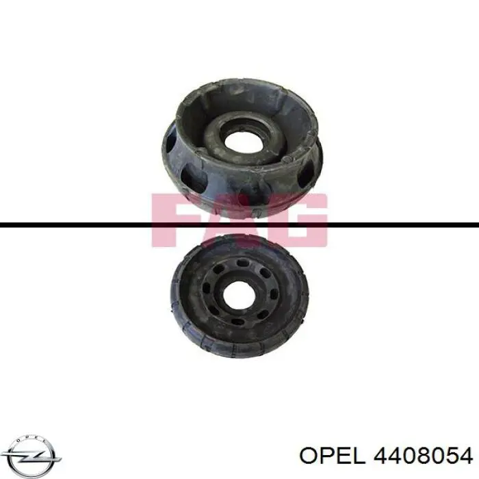 Опора стойки амортизатора переднего Opel 4408054 цена, от 25.03 USD