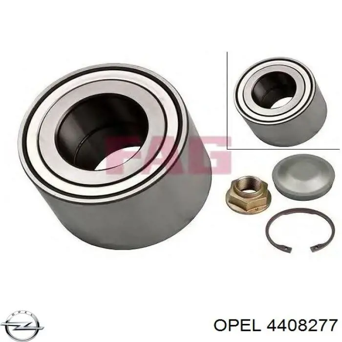 Купить 4408277 Opel Диск тормозной задний