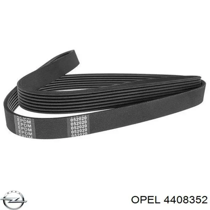 Клиновый ремень Opel 4408352 цена, от 9.48 USD