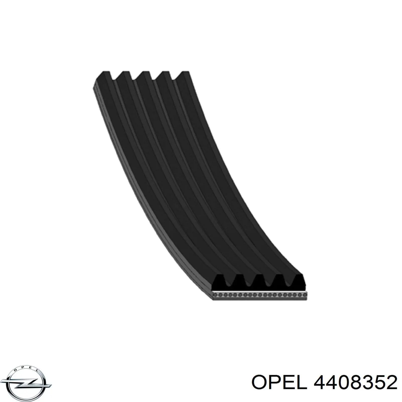 Купить 4408352 Opel Ремень генератора