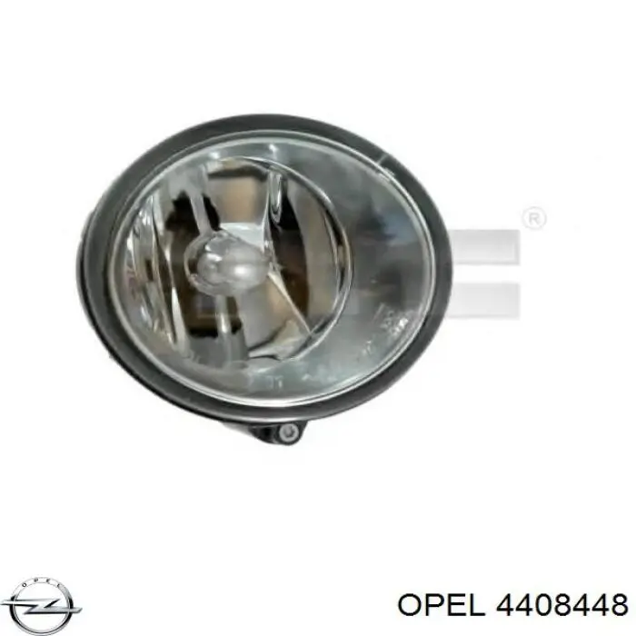 4408448 Opel фара противотуманная правая