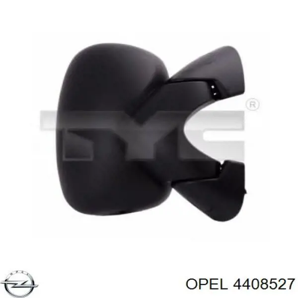 Наружное зеркало правое Opel 4408527 цена, от 41.92 USD