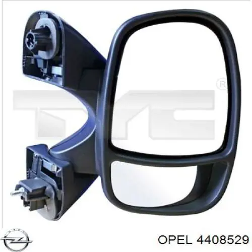 Купить 4408529 Opel Наружное зеркало левое