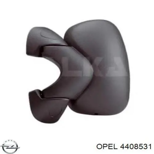 Наружное зеркало правое Opel 4408531 цена, от 44.78 USD