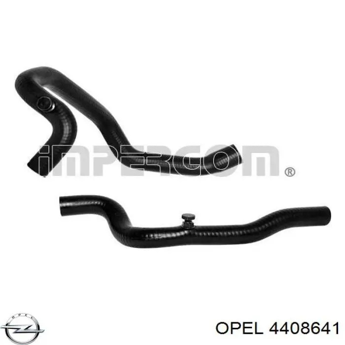 Патрубок отопителя Opel 4408641 цена, от 9.45 USD
