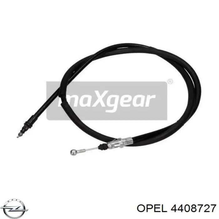 Задний правый трос ручника 4408727 Opel