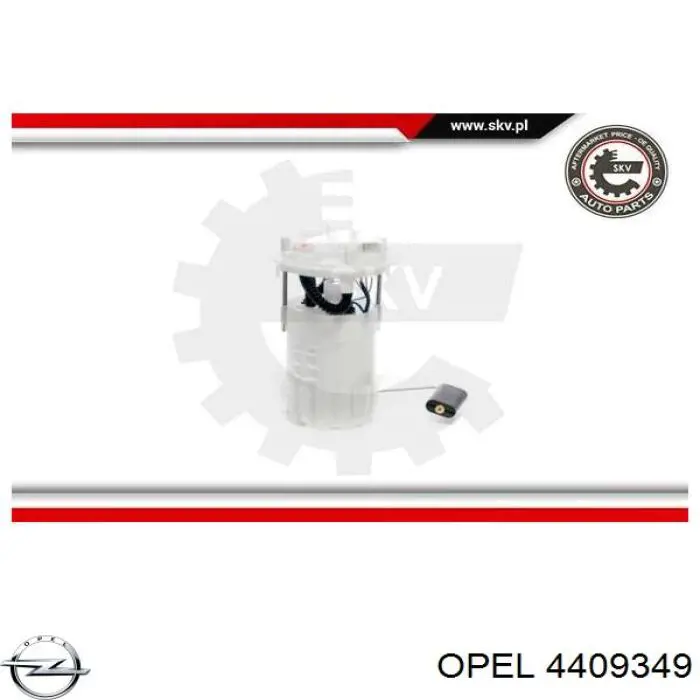 Купить 4409349 Opel Модуль топливного насоса