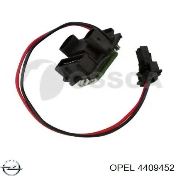 Купить 4409452 Opel Регулятор оборотов вентилятора печки