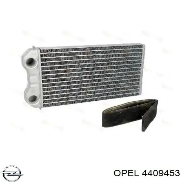 Радиатор печки (отопителя) Opel 4409453