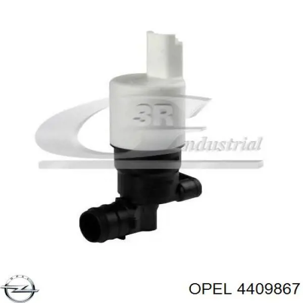 4409867 Opel насос-мотор омывателя стекла переднего