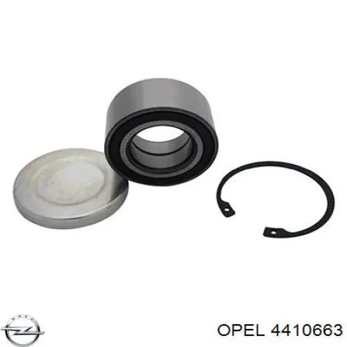 Гайка ступицы передней 4410663 Opel