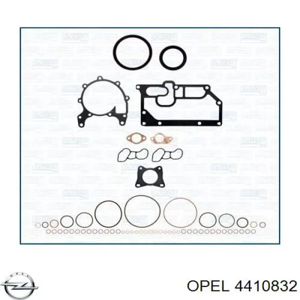 4410832 Opel нижний комплект прокладок двигателя