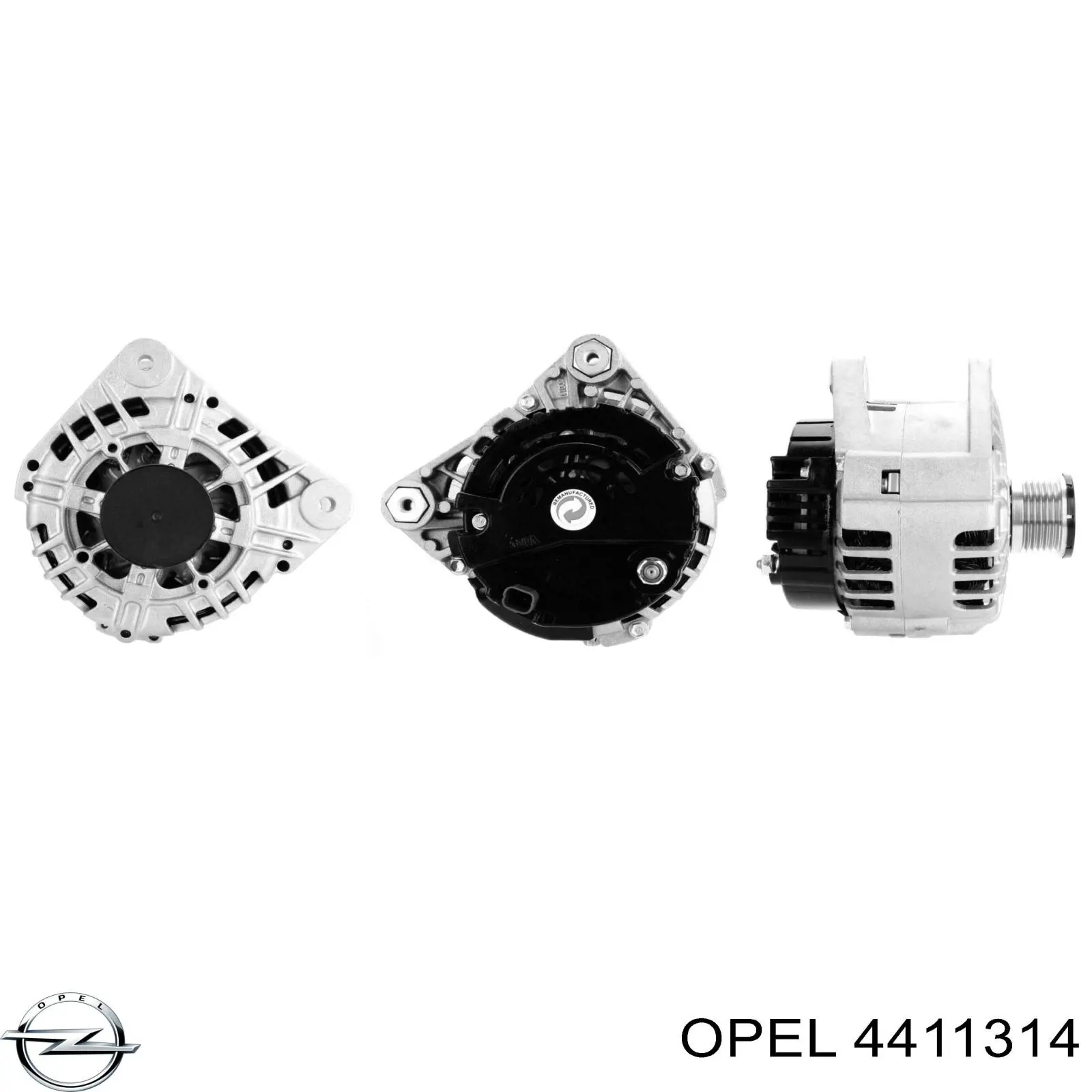 4411314 Opel генератор