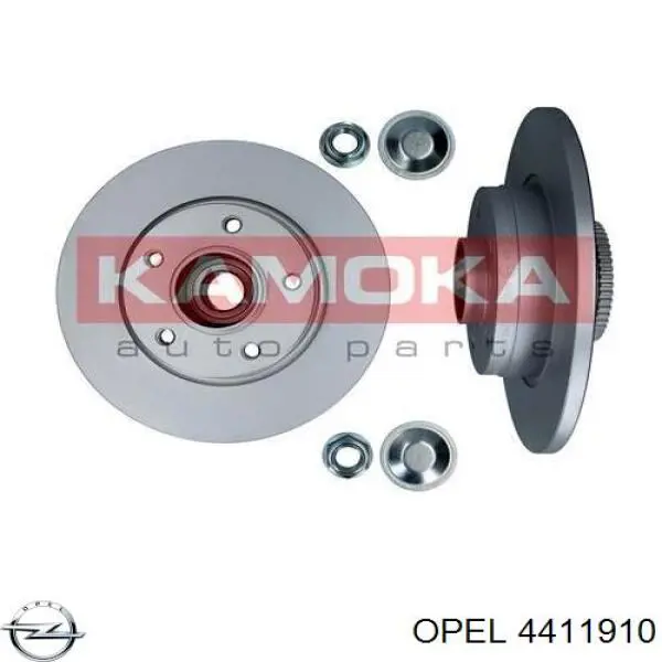 4411910 Opel Дисковый тормоз