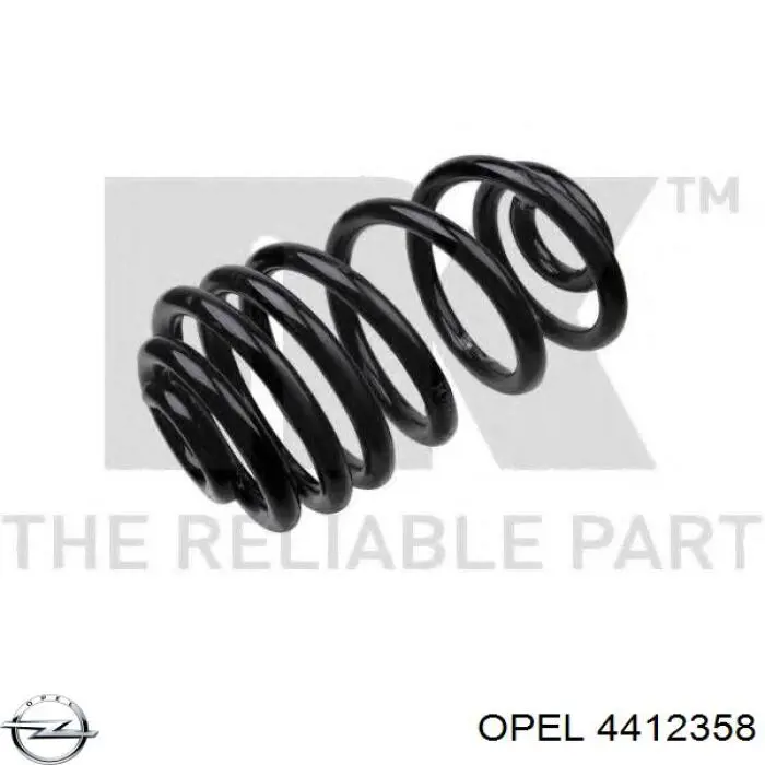 Пружина амортизатора Opel 4412358 цена, от 42.52 USD