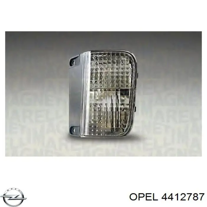Фонарь заднего хода правый Opel 4412787 цена, от 27.26 USD