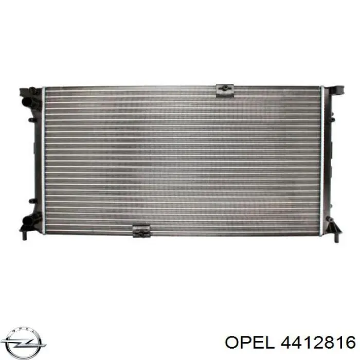 4412816 Opel radiador de esfriamento de motor