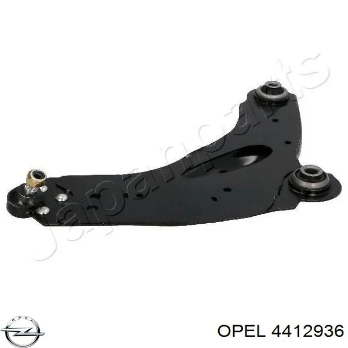 Правый рычаг передней нижней подвески Opel 4412936 цена, от 60.08 USD