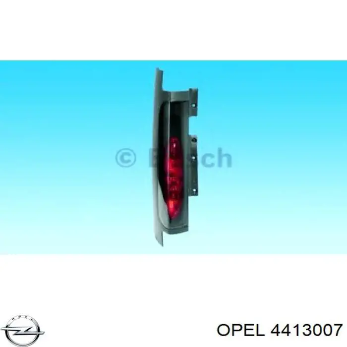 4413007 OPEL Piloto posterior derecho original y equivalente