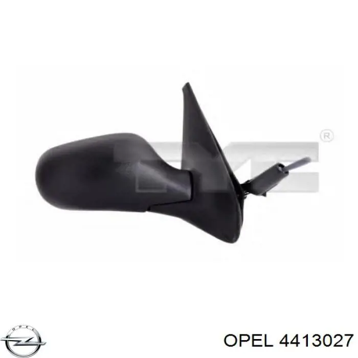 Крышка масляного поддона 4413027 Opel