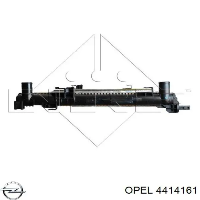 Радиатор 4414161 Opel