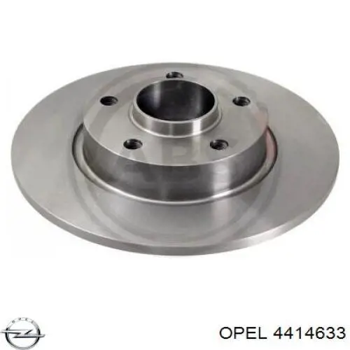 Купить 4414633 Opel Диск тормозной задний