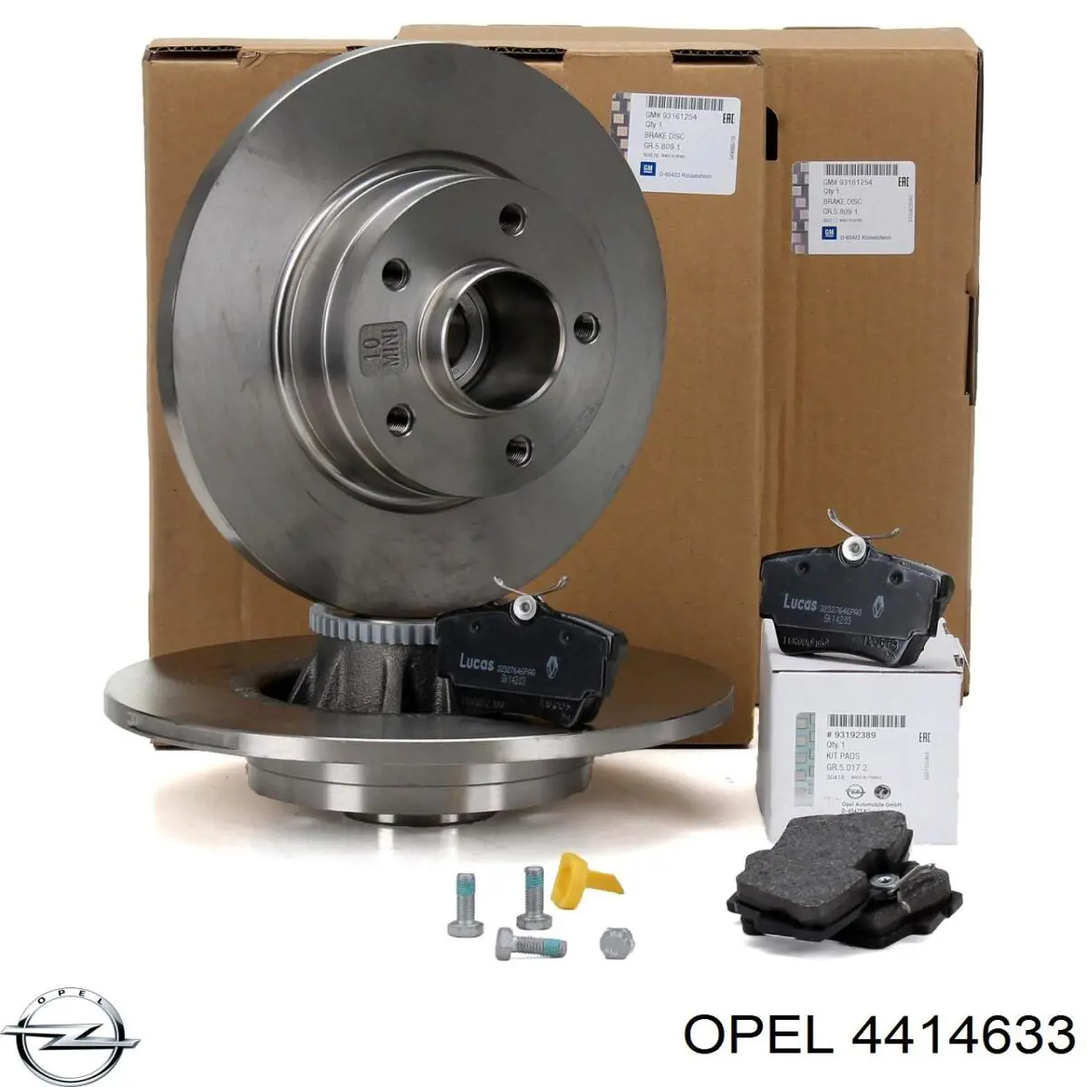 4414633 Opel тормозные диски