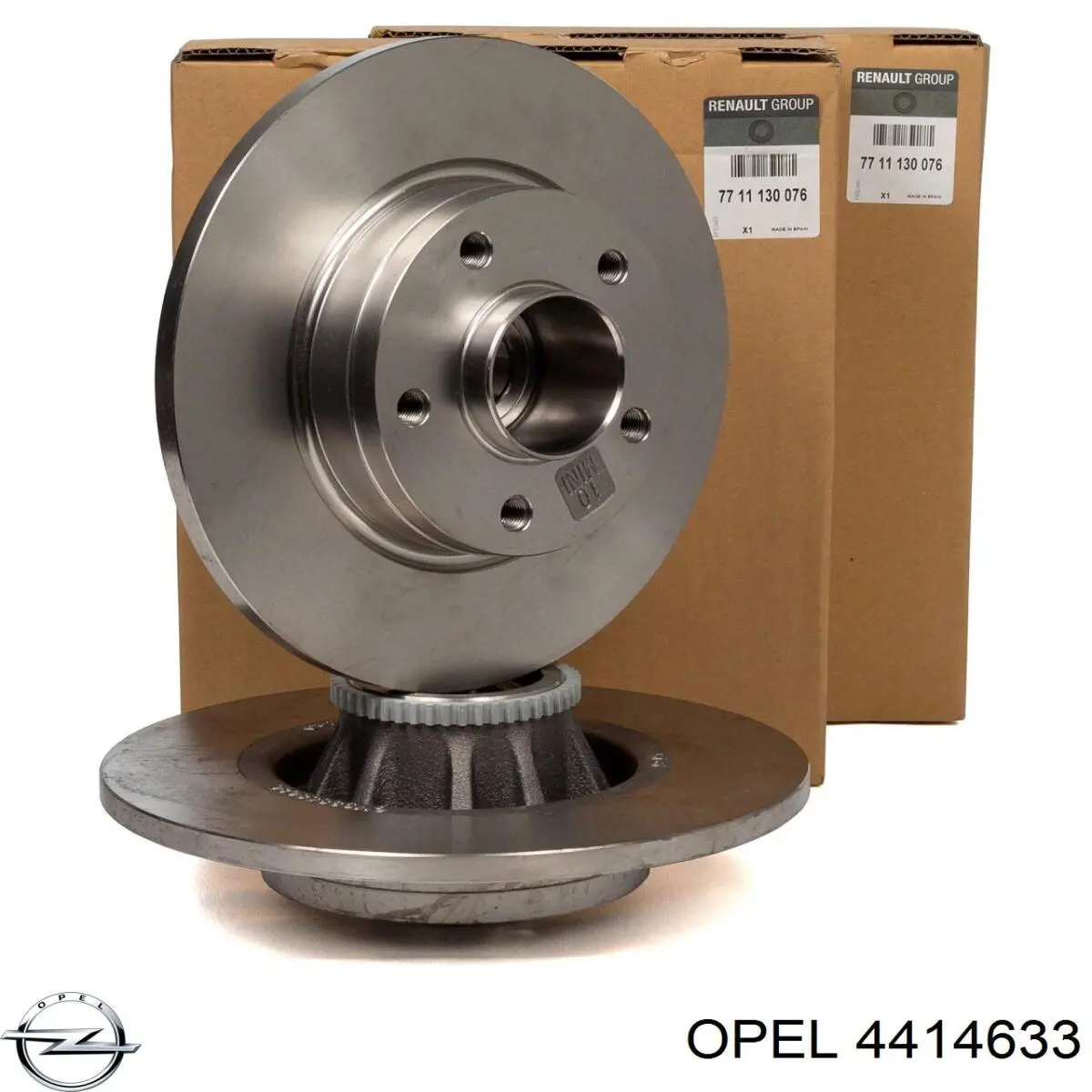 Задний тормозной диск Opel 4414633 цена, от 49.79 USD