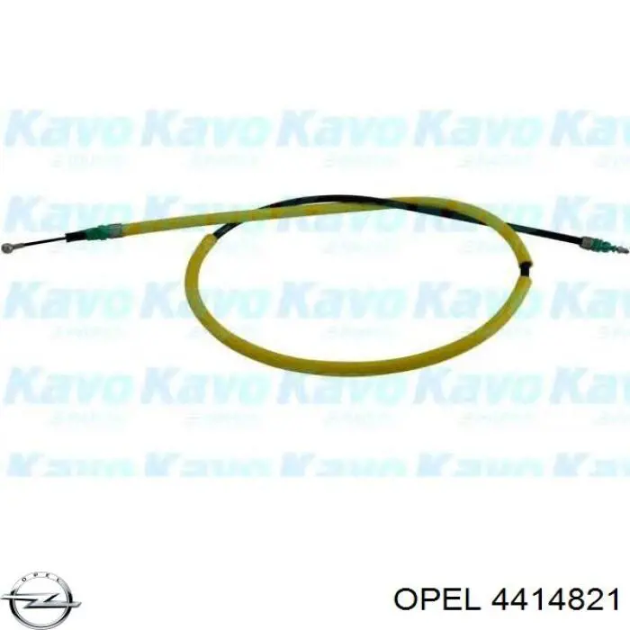 Купить 4414821 Opel Трос стояночного тормоза задний левый