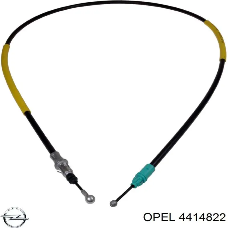 Трос стояночного тормоза задний правый Opel 4414822 цена, от 8.49 USD