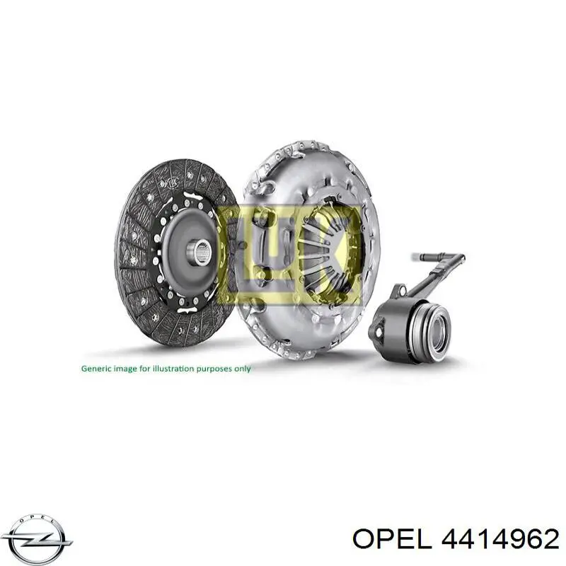 Комплект сцепления Opel 4414962