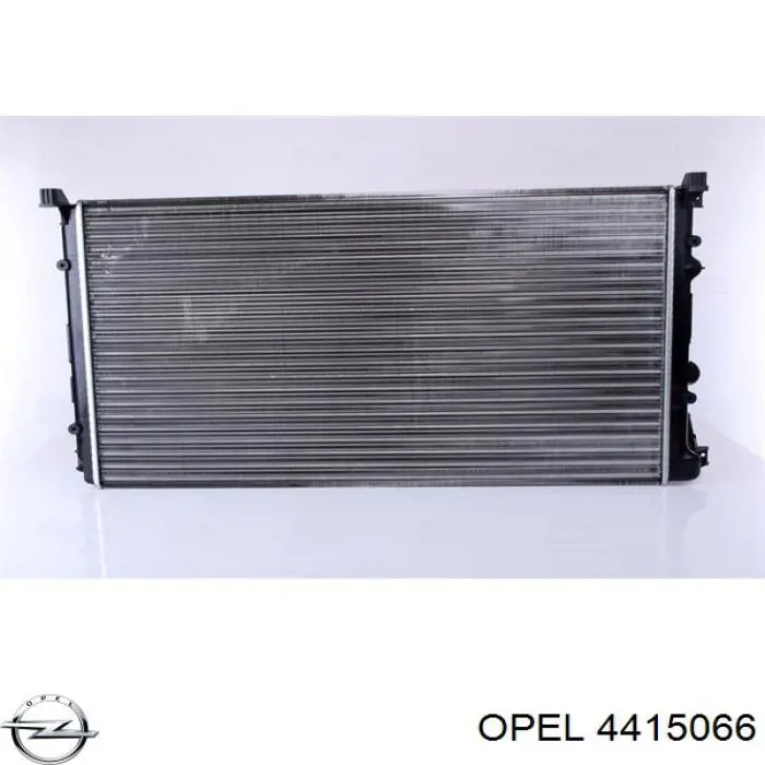 Радиатор охлаждения двигателя Opel 4415066 цена, от 64.78 USD