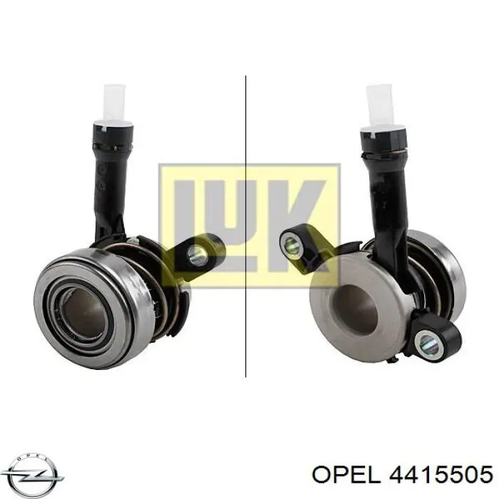 Цилиндр сцепления рабочий с выжимным подшипником Opel 4415505 цена, от 36.61 USD