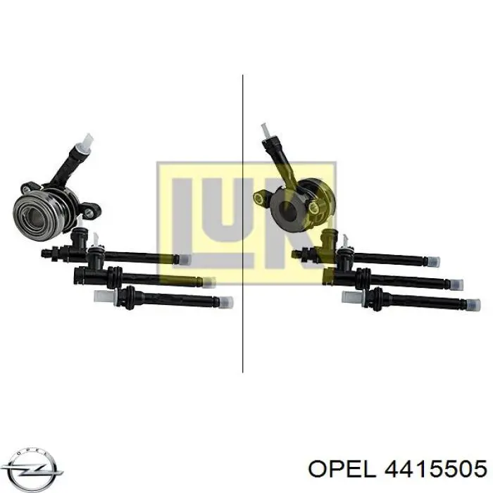 Купить 4415505 Opel Цилиндр сцепления в сборе с выжимным подшипником