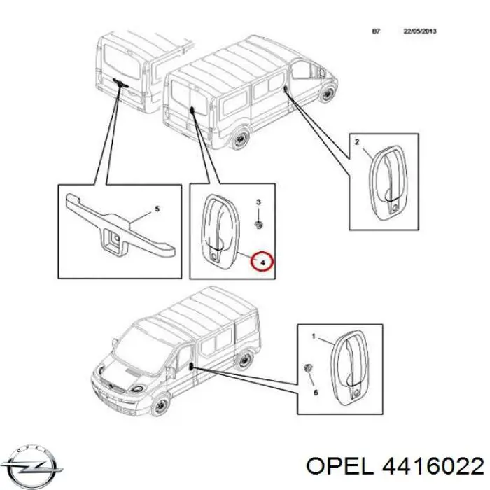 93850322 Opel 