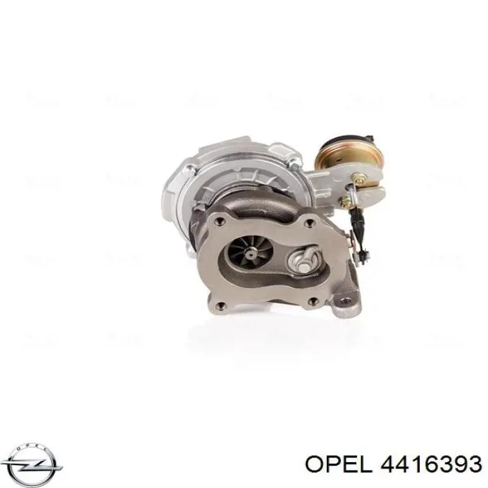 Турбонагнетатель Opel 4416393 цена, от 259.18 USD