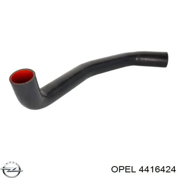 4416424 Opel mangueira (cano derivado esquerda de intercooler)