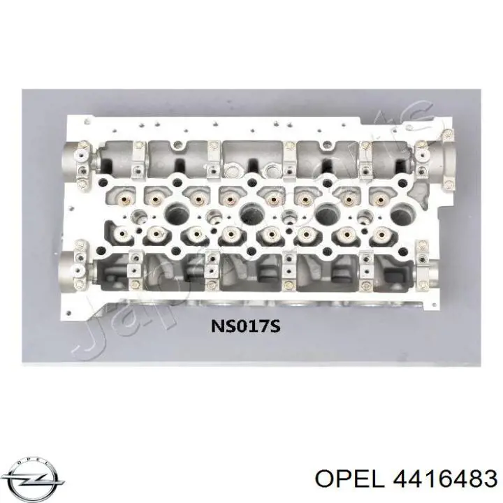 Головка двигателя Opel 4416483 цена, от 661.79 USD