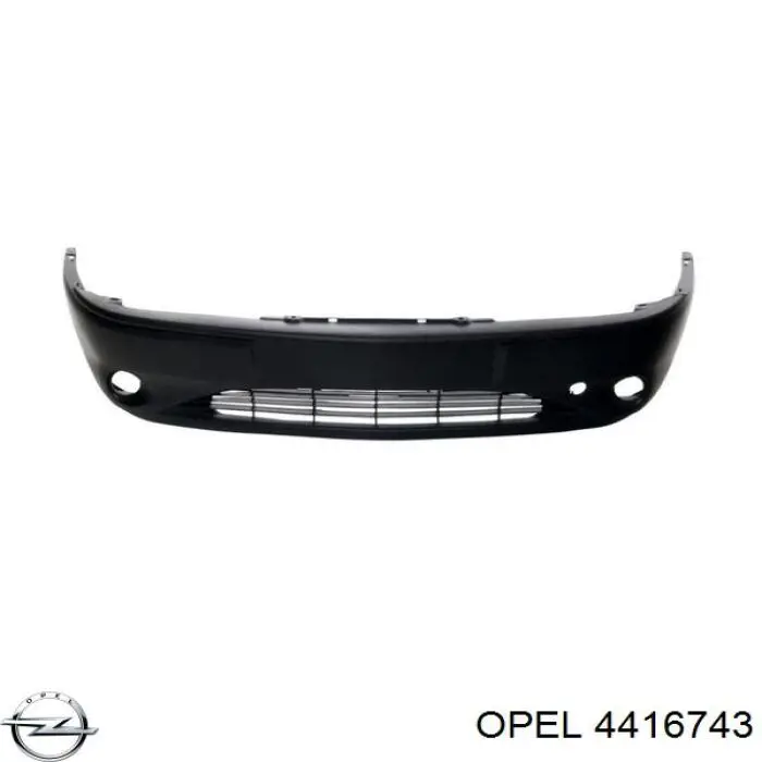 4416743 Opel Бампер передний в сборе