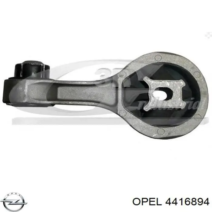 Подушка (опора) двигателя правая верхняя 4416894 Opel