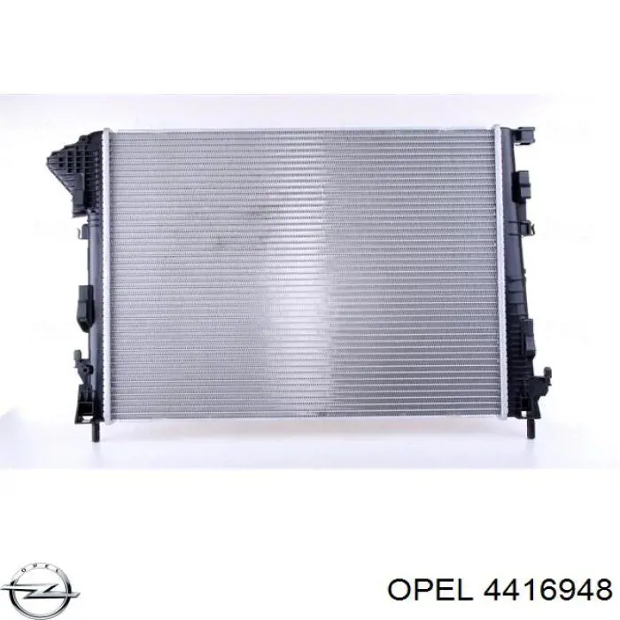 Купить 4416948 Opel Радиатор водяной