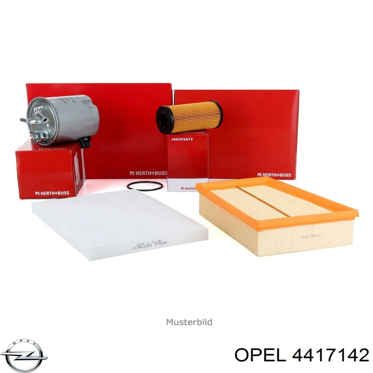 Элемент воздушного фильтра Opel 4417142 цена, от 7.23 USD
