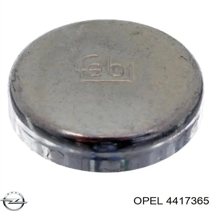 4417365 Opel válvula pcv de ventilação dos gases de cárter