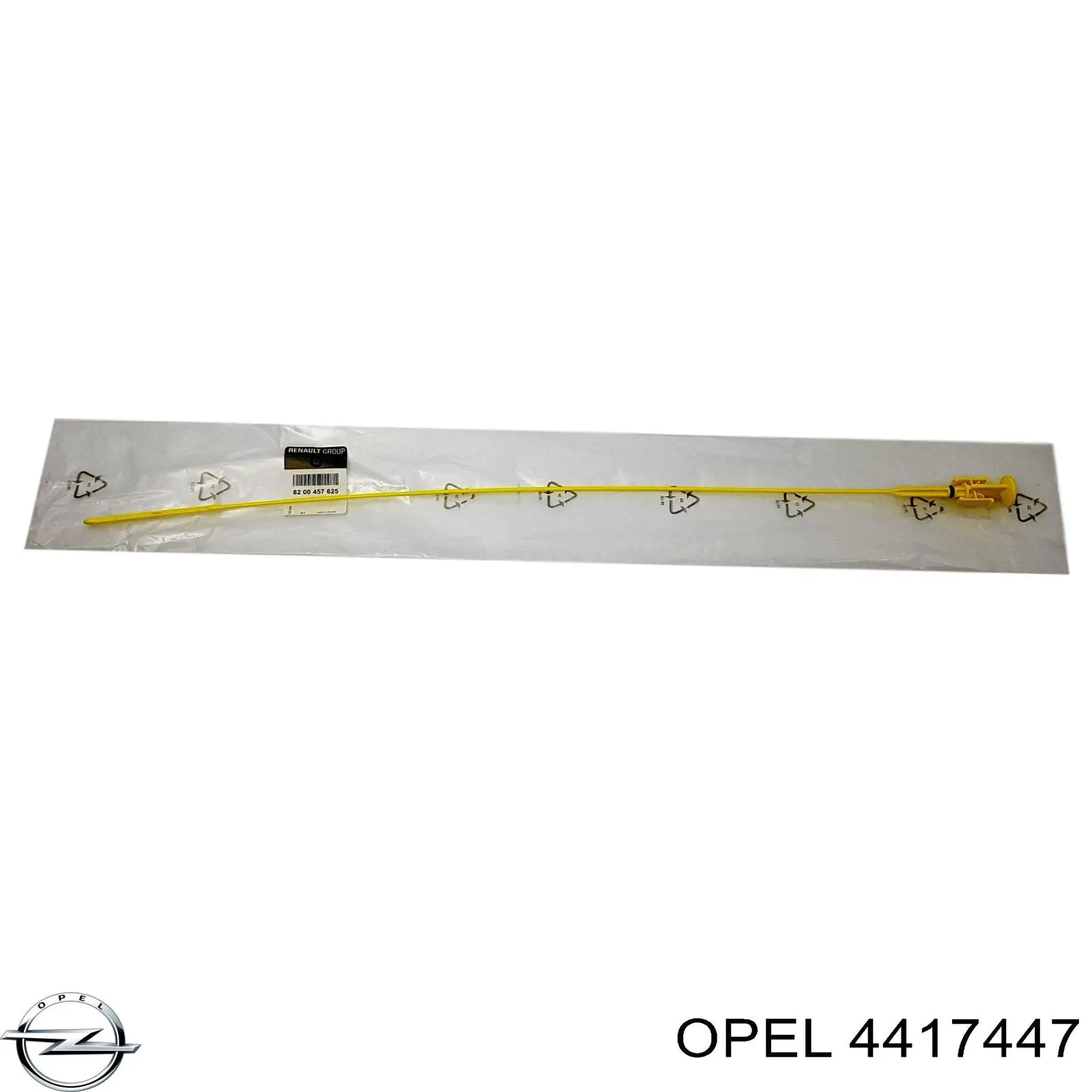 4417447 Opel щуп (индикатор уровня масла в двигателе)