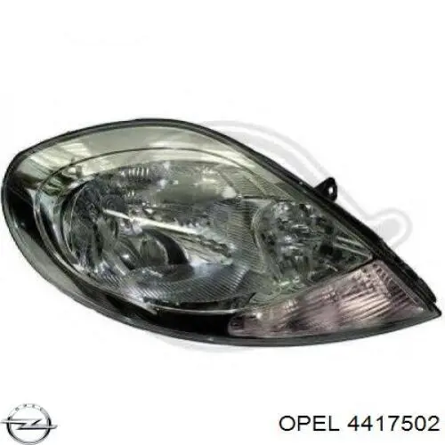 Фара левая Opel 4417502 цена, от 93.18 USD