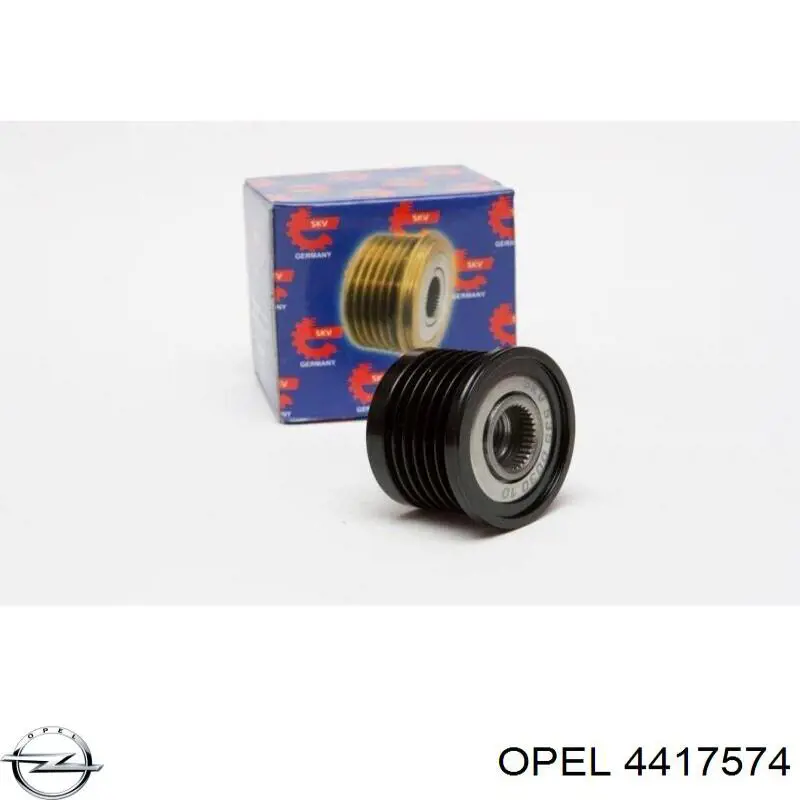 4417574 Opel шкив генератора