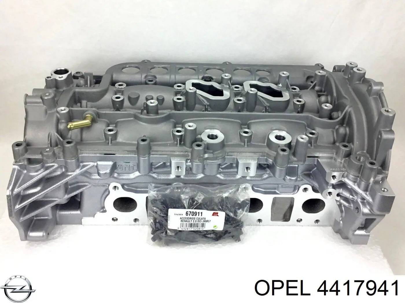 4417941 Opel cabeça de motor (cbc)